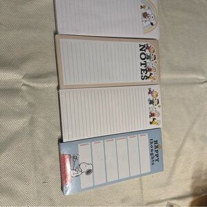 Snoopy Notepad Set